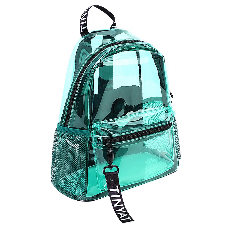 Clear PVC Backpack New Trend Transparent Mochila