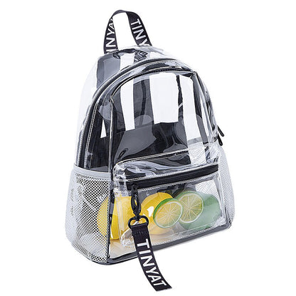Clear PVC Backpack New Trend Transparent Mochila